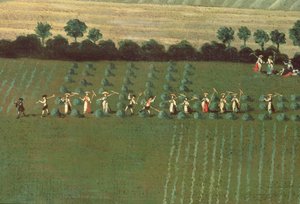 Platteland rond Dixton Manor, c.1725 (detail)